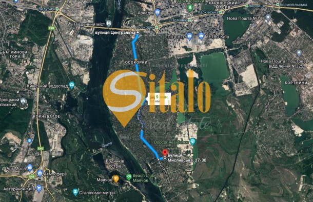 Ділянка, вул. Мисливська, 6.4 сотки, Осокорки, до метро Славутич 6 км, фото 4