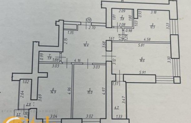 Продаж 3 кім. квартири  з ремонтом, фото 8