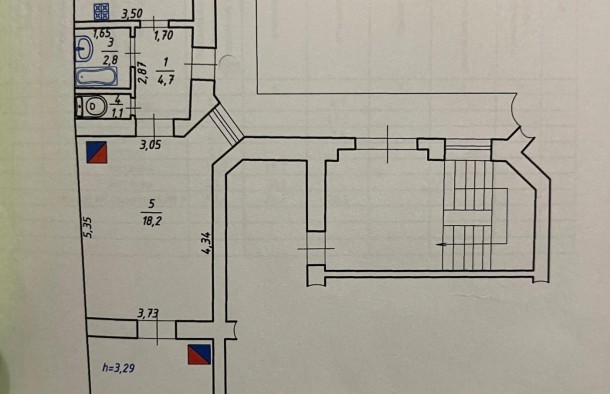 2 кімнатна квартира в центрі Львова на вулиці Пекарській, фото 22