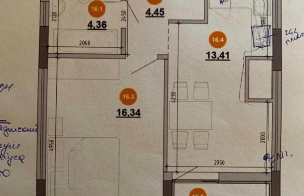 Продаж 1 кімнатна квартира вулиця Б. Хмельницького, фото 3