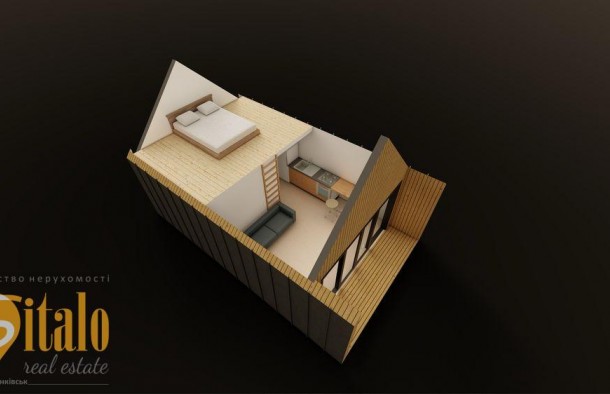 Будинок домокомплект в стилі barn, фото 6