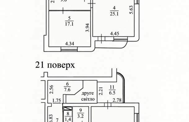 Продаж видової 2рівневої 3к квартири 142 м²  Берестейський проспект Перемоги, 107, фото 19