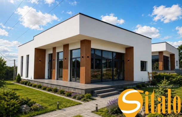 Будинок 125м² хайтек у Білогородці, цегла 250мм, утеплення 150, стеля до 3.6м, своя свердловина, ділянка 5.5 сотки, без комісії, фото 1