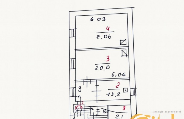 2к квартира, ремонт, індивідуальне опалення, центр, вул. Коперника, Львів, фото 9