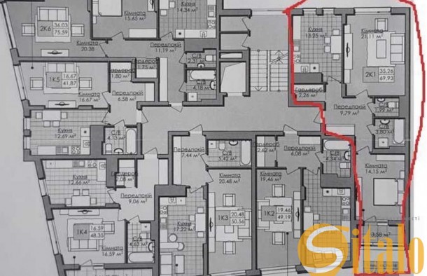 Продаж 2 кімнатної квартири по вулиці Малоголосківська, Львів, фото 2