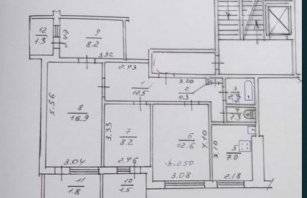 Продаж 4 кімнатна квартира вулиця Наукова, чешка, панель, фото 8