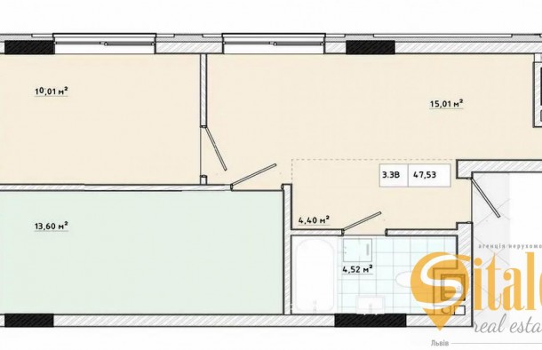 Продаж 2 кімнатна квартира 0 цикл у ЖК APART HALL по вулиці Трускавецька, місто Львів., фото 7