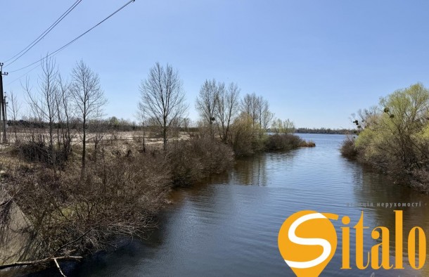 Кутова ділянка з виходом на Дніпро, 68 соток, 12 км метро Славутич, без, фото 5