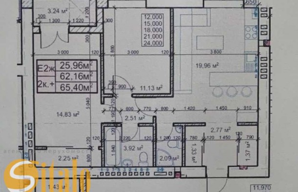 Є Оселя. Продається   2к. квартира  ЖК Паркове містечко, фото 3