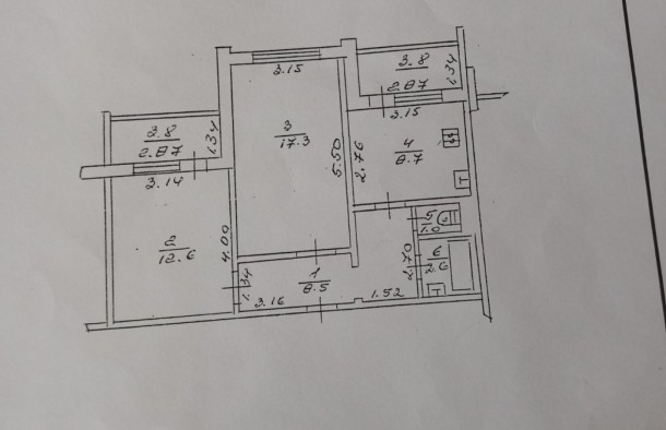 2 кім. квартира Каскад, фото 9