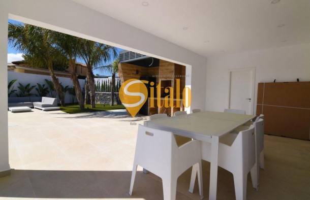 Сучасна вілла з панорамним видом на гору ПеньйондеІфач, Кальпе, фото 12