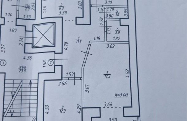 Продається 3 кім. під ремонт, ЖК Міленіум, фото 13