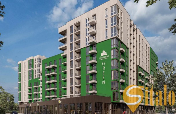 Продаж 2 кімнатна квартира вулиця Роксоляни, ЖК CONTINENT GREEN, індивідуальне опалення, фото 10