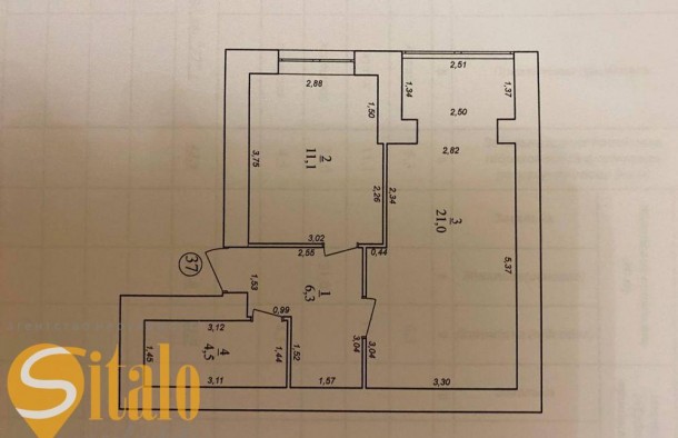 Продається 1 кім. квартира ,Височана . ЗДАНА секція., фото 3