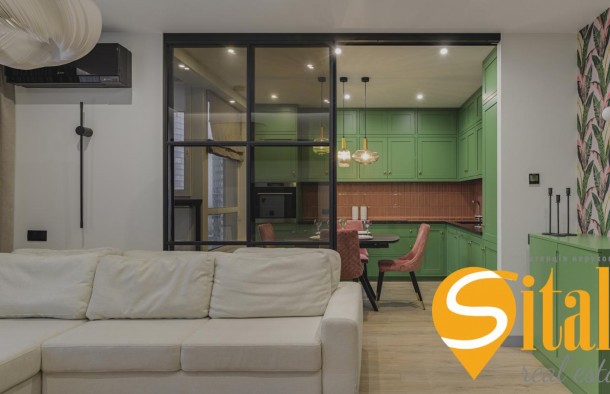 Двокімнатна квартира з ремонтом, ЖК Зарічний, лівий берег, поряд ЖК Славутич, вид на Дніпро, фото 12