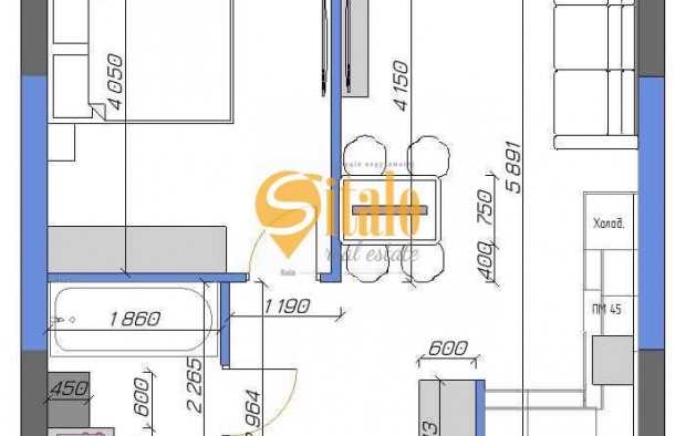 БЕЗ Продаж 1 кімн квартри ЖК Great Грейт Причальная 10, фото 10