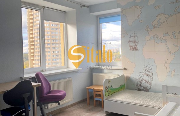 ЖК Щасливий ПБорщагівка 3х кімнатна Ремонт Автономне газове опалення, фото 4