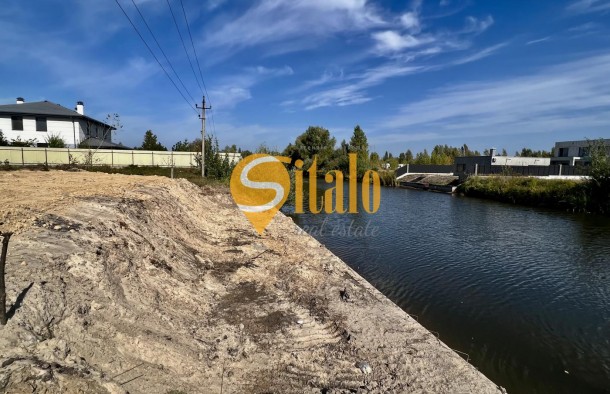 Ділянка з прямим виходом на воду і берегоукріпленням, Осокорки, метро Славутич 6 км, фото 1