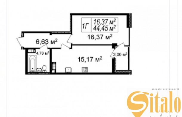 Продаж 1 кімнатної квартири в Шевченківському районі вул. Чорновола місто Львів, фото 10