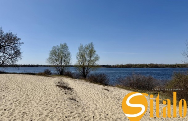Кутова ділянка з виходом на Дніпро, 68 соток, 12 км метро Славутич, без, фото 2