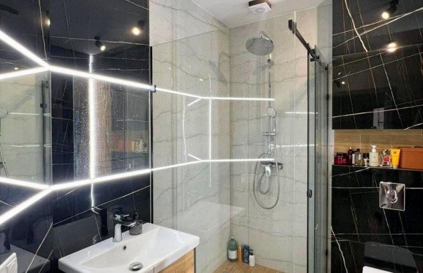 2 кімнатна квартира  дизайнерським ремонтом у новобудові бізнескласу на проспекті Чорновола, місто Львів, фото 12