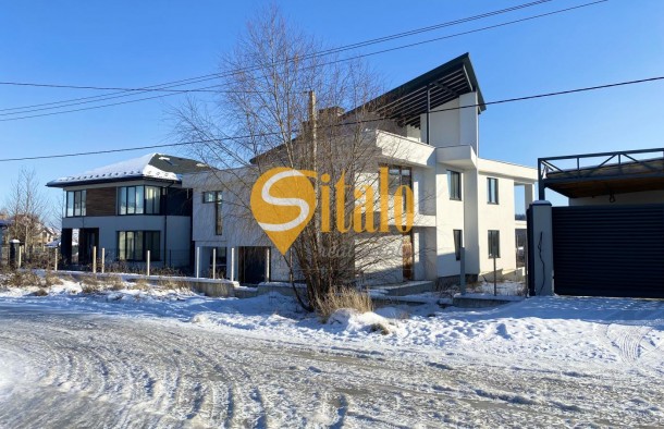 Будинок Hightech у Ходосівці вид на Планерну гору та тераса на даху, фото 1