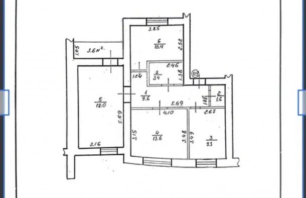 Продається  3 кімнатна квартира з ремонтом та меблями., фото 4