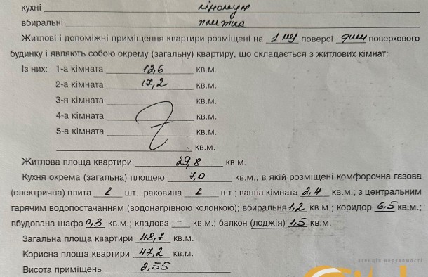 Продаж 2кімнатна квартира з ремонтом місто Львів вулиця Пулюя, фото 10