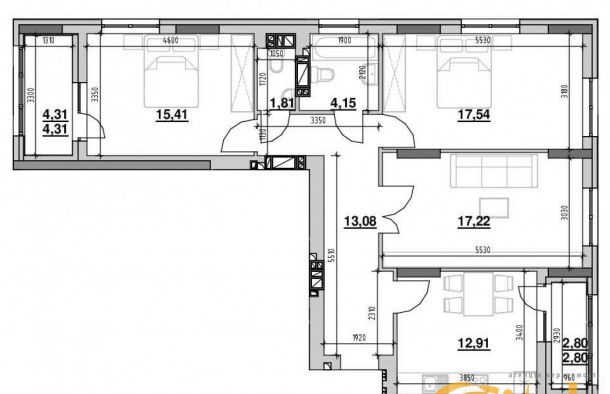 Продаж 3к. квартири, вул. Рудненська, Залізничний район, Львів, фото 3