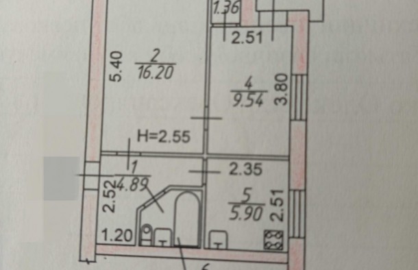 Продаж 2х кімнт. квартири проспект Соборний., фото 17