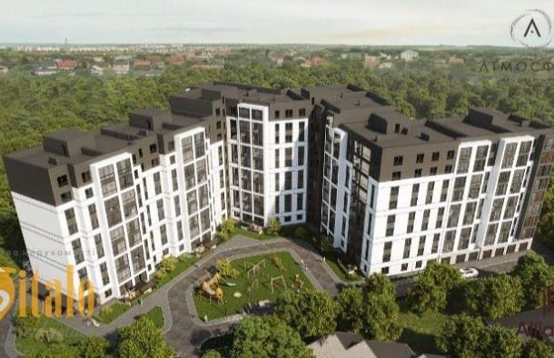 Видова 1кім квартира 40кв.м ЖК Атмосфера вул.Ленкавськогом.ІваноФранківськ, фото 14