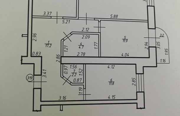 Продаж 3 квартира вул.Івасюка,Франківськ., фото 17