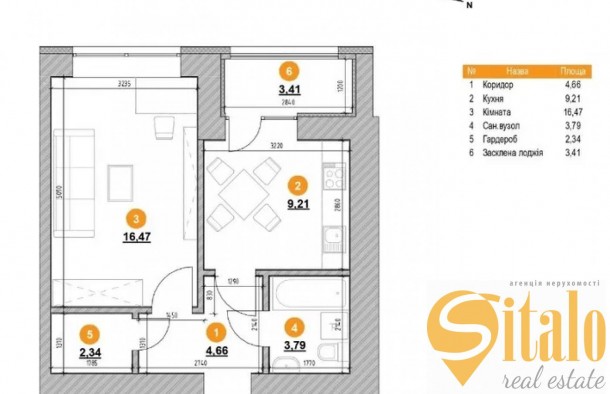 Продаж 1 кімнатна квартира в ЖК Шенген,  Львів, фото 13