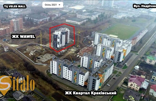 1 кім квартира 49.9кв.м Квартал Краківський WawelВовчинець, фото 10