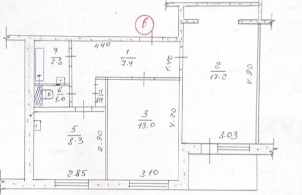 Двокімнатна з ремонтом і меблями рацон Космос сіті., фото 19