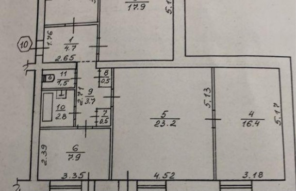 Продаж 4 кім квартири в центрі з ремонтом і меблями, фото 20
