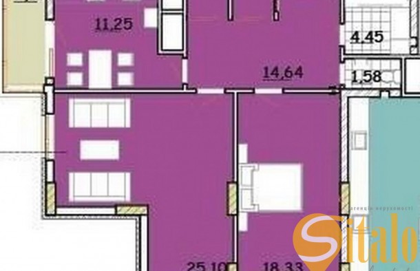 Продаж двох кімнатної квартири в новобудові, фото 15