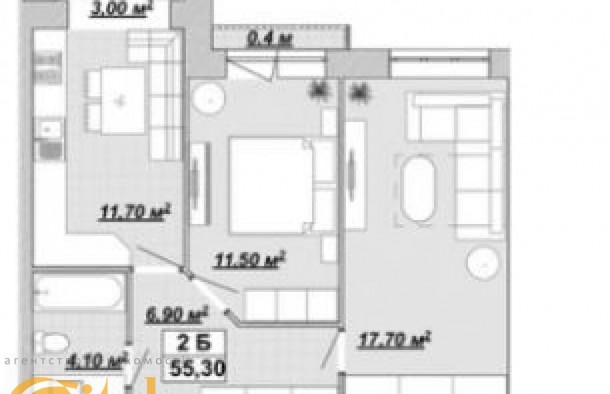 Терміново 2 кім квартира в ЖК КнягининЦентр, фото 3