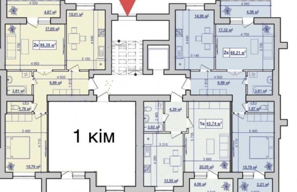 Однокімнатна квартира, вул.Горбачевського, Франківськ, фото 4