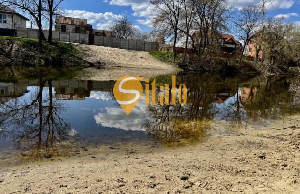 Ділянка біля метро Славутич з авторським ланшафтом, поруч річка Підбірна, Осокорки, фото 6