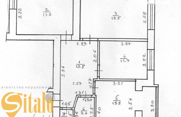 3кім квартира сирець 79.8 кв.м вул. М.Підгірянким.ІваноФранківськ, фото 2