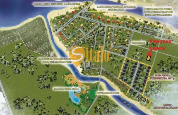 Вишеньки, ділянка 15 соток з світлом, біля каналу Дніпра БЕЗ, фото 22