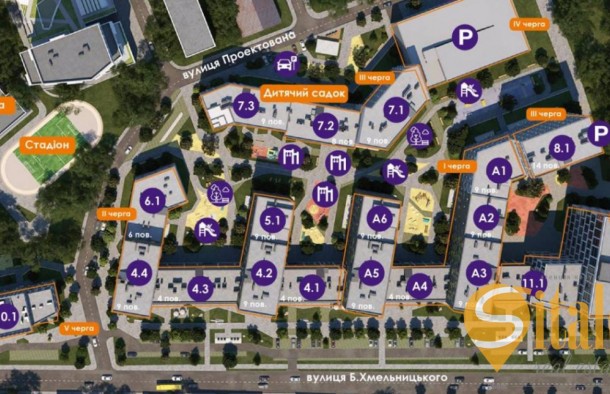 Продаж 1 кімнатна квартира в ЖК Вежа вул. Б. Хмельницького,  Львів, фото 20