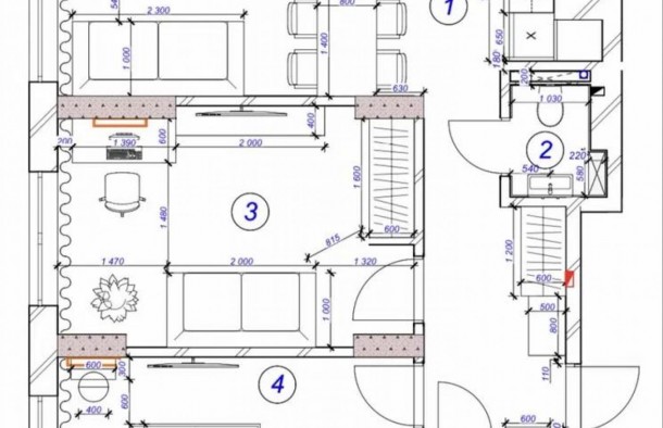 Ближній центр Продаж 2 кімнатна квартира вулиця Шевченка ЖК Семицвіт, фото 9