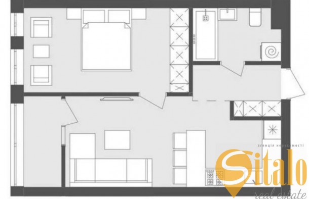 Продаж 1кімнатної квартири ЖК AVALON FLEX, Львів, фото 11