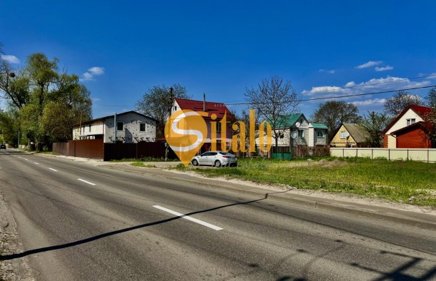 Фасадна ділянка 7 соток, вул. Центральна, Осокорки, метро Славутич 4 км, фото 1
