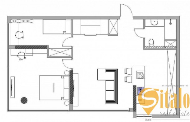 продаж 3 кімнатної квартири в ЖК Національний, фото 14