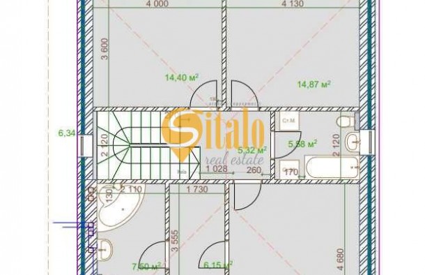 Якісний будинок з центральними комунікаціями, газ, 600 м до Києва, фото 18
