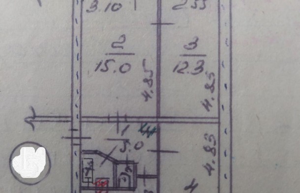 Продаж 3к.кв. по вул.Полякова, фото 9