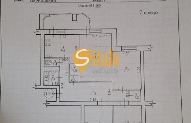 4кімнатна квартира з продуманим плануванням на вул. Олійника., фото 19